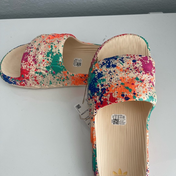 Adidas Multicolor Splash Slides - Picture 3 of 3